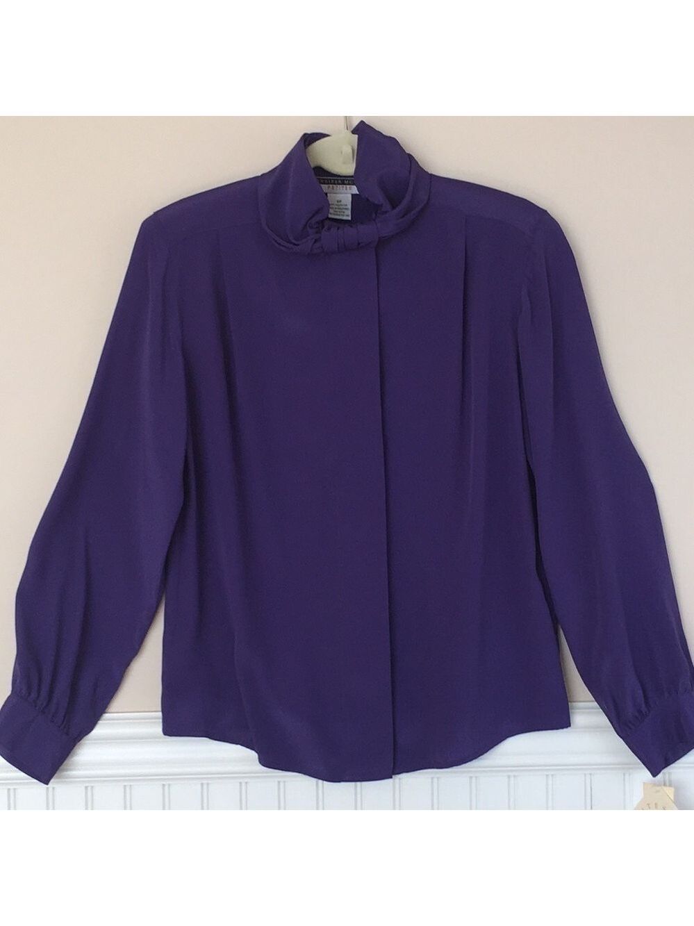 Jennifer Moore Purple Top
